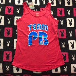 PLAYBOY Red Team PB Jersey Tank Top